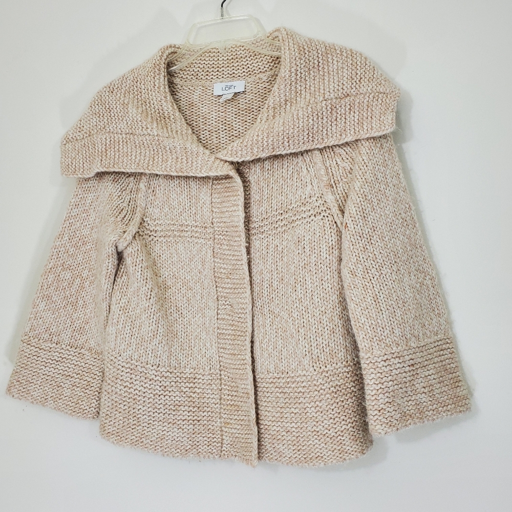 Ann Taylor Loft Partial Wool Sweater, Size XS